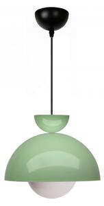 Lustră verde cu abajur din metal ø 25 cm Arta – Opviq lights