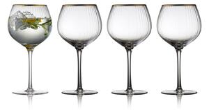 Set 4 pahare pentru gin & tonic Lyngby Glas Palermo, 650 ml