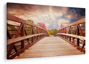 Tablou - pod din lemn (90x60 cm)