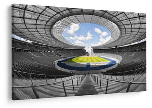 Tablou - stadionul de fodbal (90x60 cm)