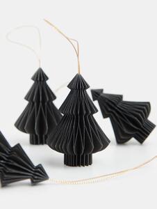 Sinsay - Set de 8 decorațiuni de Crăciun - negru
