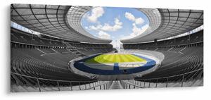 Tablou - stadionul de fodbal (120x50 cm)
