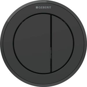 Geberit Typ 10 buton de spălare pentru WC negru 116.057.16.1