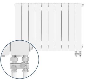 KFA Armatura ADR calorifer de cameră 57x80 cm podłączenie inferior alb 763-101-44