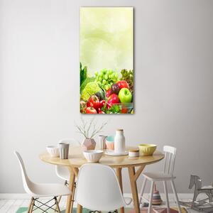 Fotografie imprimată pe sticlă Legume si fructe