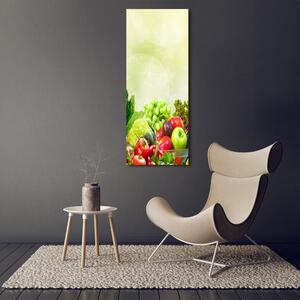 Fotografie imprimată pe sticlă Legume si fructe
