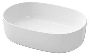 Cersanit City lavoar 47x32 cm ovale de blat alb luciu K35-112