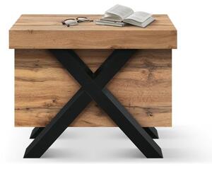 Consolă Linda extensibilă de la 45 cm la 402 cm - NEGRU