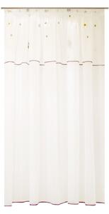 Perdea Velaria sable floricica wenge, 260x175 cm
