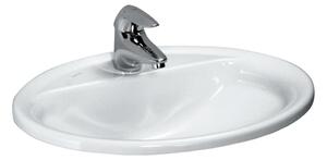 Laufen Pro B lavoar 56x44 cm ovale încastrat alb luciu H8139510001041