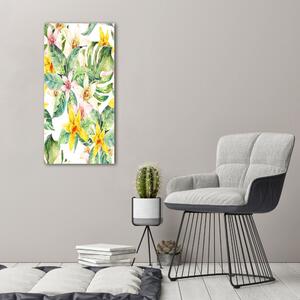 Imprimare tablou canvas flori tropicale