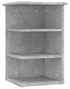 Dulap lateral, gri beton, 35x35x55 cm, PAL