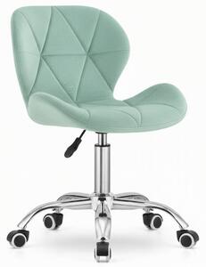Scaun de birou mentolat AVOLA VELVET