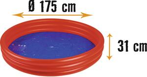 Piscină gonflabilă cu 3 inele, Ø 175, H 31 cm, portocaliu
