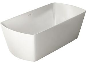 Cadă de baie dreptunghiulară freestanding Sanotechnik Orlando 180x85x61,5 cm acril alb