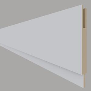 Set extensie toc de ușă Variodor alb 1,2x10x207 cm (3 bucăți)