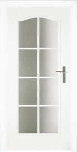 Foaie de ușă Classen albă Clasic 3/3 MDF 203,5x74,4 cm stânga