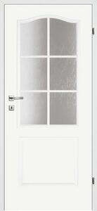 Foaie de ușă Classen albă Clasic 2/3 MDF 203,5x74,4 cm dreapta