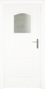Foaie de ușă Classen albă Clasic 1/3 MDF 203,5x64,4 cm stânga