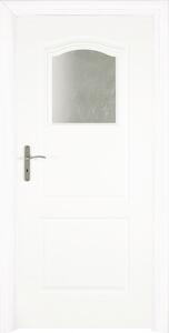 Foaie de ușă Classen albă Clasic 1/3 MDF 203,5x64,4 cm dreapta