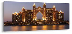 Tablou construcției în Dubai (120x50 cm)