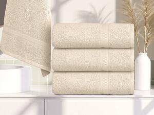 Prosop CLARYSSE ELEGANCE 60x110 cm crem, 100% bumbac