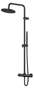 Steinberg 340 - Set de duș cu termostat, diametru 22 cm, negru 340 2721 S