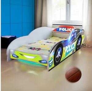 Pat masina pentru copii Police