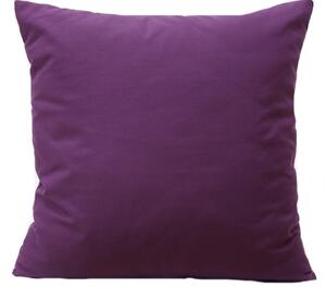 Față de pernă singură culoare în violet 40x40 cm