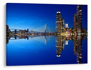 Tablou - Rotterdam nocturn (70x50 cm)