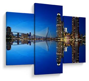 Tablou - Rotterdam nocturn (90x60 cm)