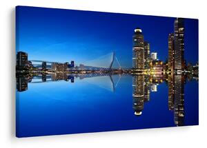 Tablou - Rotterdam nocturn (90x60 cm)