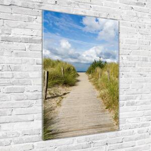 Imagine de sticlă Calea către plajă