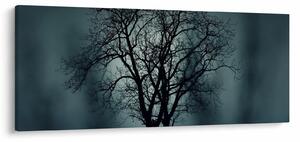 Tablou copaci în eclipsă (120x50 cm)