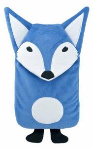 Termofor Hugo Frosch pentru copii Eco Junior Comfort cu motiv de vulpe, albastru