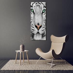Pictură pe pânză tigru alb