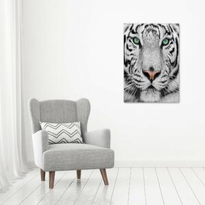 Pictură pe pânză tigru alb