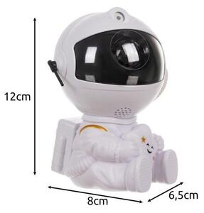 Proiector stele, model astronaut, lampa de veghe pentru copii, telecomanda, 7 culori