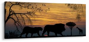 Tablou cu Safari (120x50 cm)
