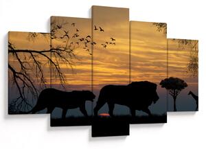 Tablou cu Safari (150x105 cm)