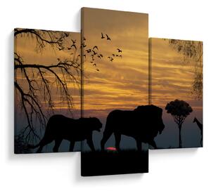 Tablou cu Safari (90x60 cm)