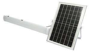 Lampa led 300w, 6500k cu panou solar, telecomanda si acumulator 7200mah