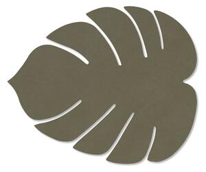 Suport pentru farfurii din piele ecologică 22x26 cm Monstera Leaf Nupo – LIND DNA