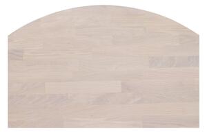 Masă de dinig pliabilă ovală din lemn de stejar Rowico Filipa, 170 x 105 cm, culoare deschisă