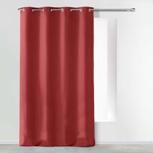 Draperie roșie din microfibră 140x260 cm Absolu – douceur d'intérieur