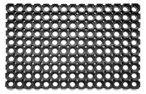 Covor Antiderapant Pentru Intrare, Domino 16, Negru, 50x80 cm