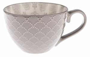 Cană ceramică 380 ml, gri