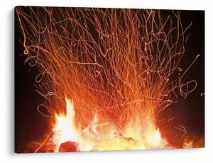 Tablou cu focul (70x50 cm)