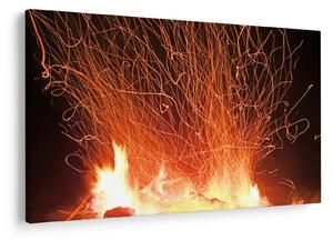 Tablou cu focul (90x60 cm)