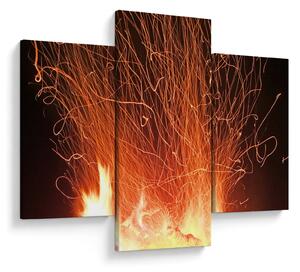 Tablou cu focul (90x60 cm)